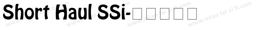Short Haul SSi字体转换